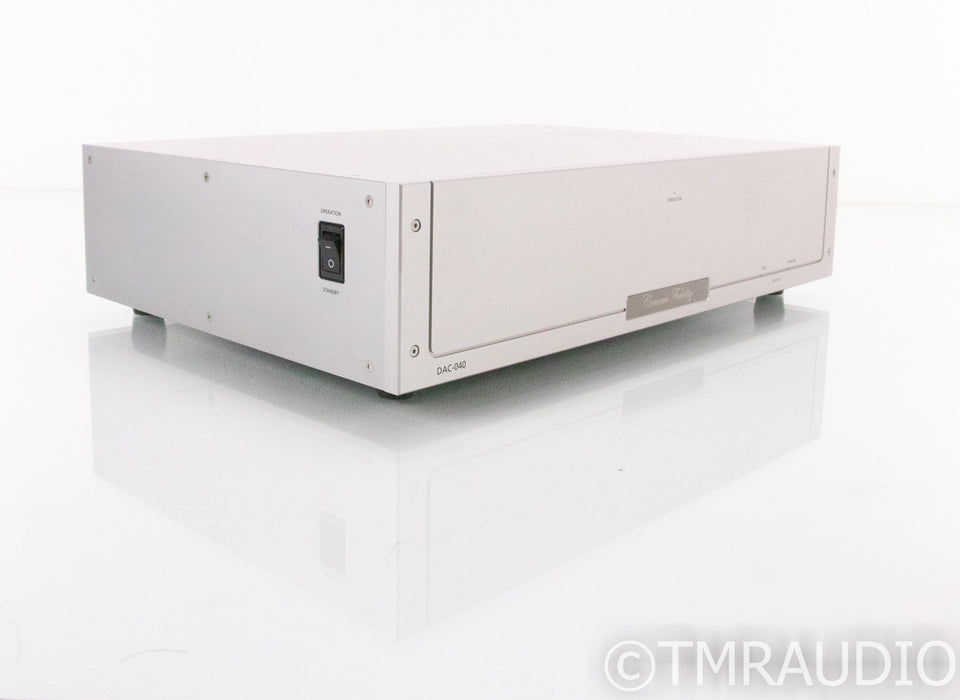 Concert Fidelity DAC-040BD Hybrid Tube DAC; D/A Converter; DAC040BD