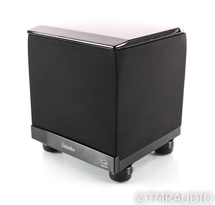 Definitive Technology SC 4000 Supercube 8" Powered Subwoofer; Gloss Black; SC4000