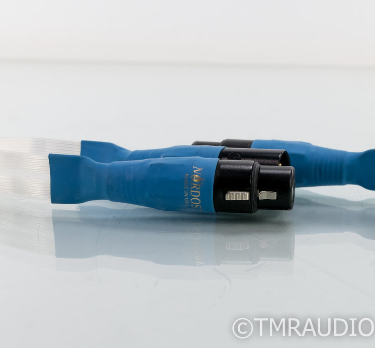 Nordost Flatline Blue Heaven XLR Cables; 2m Pair Balanced Interconnects
