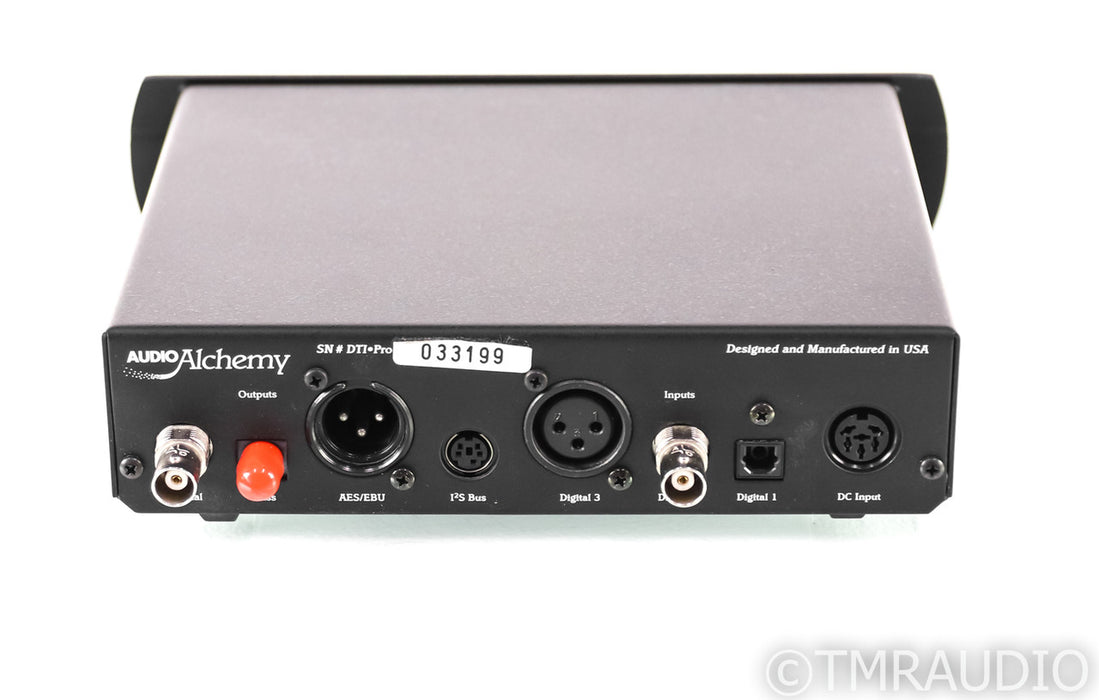 Audio Alchemy Digital Transmission Interface Pro Jitter Filter; AS-IS(No Output)
