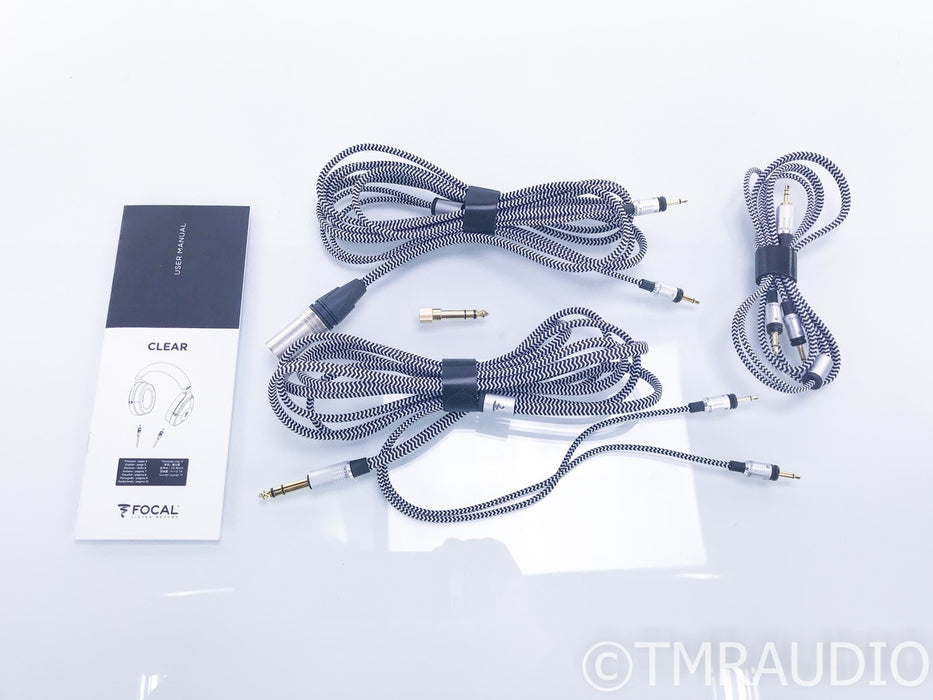 Focal Clear Open Back Headphones; Grey (New / Open Box)