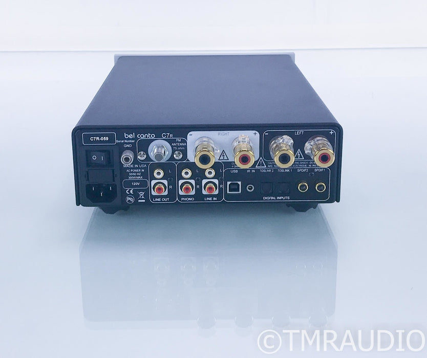 Bel Canto C7R Stereo Integrated Amplifier; C7-R; USB; MM Phono; Remote