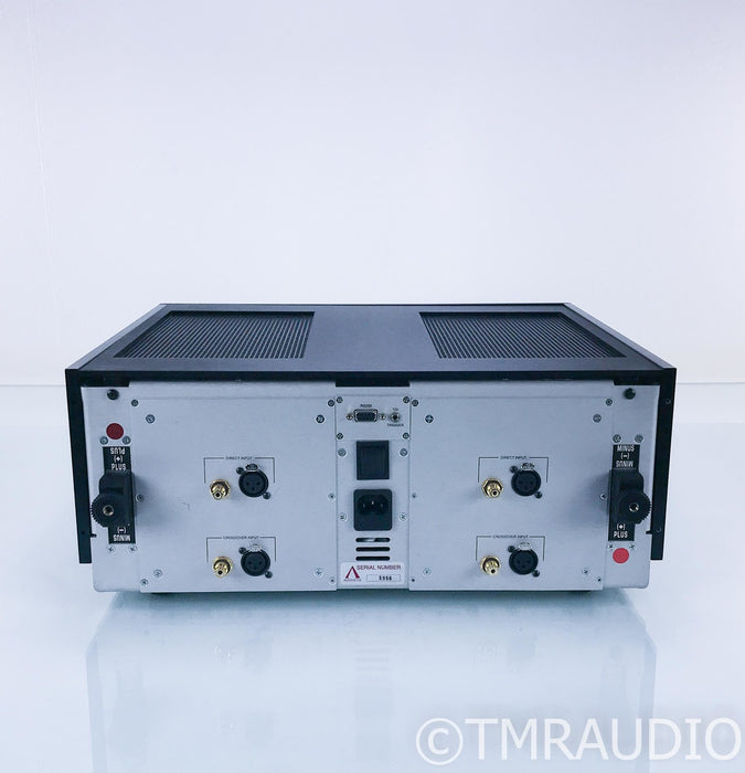 Aesthetix Atlas Signature Stereo Tube Hybrid Power Amplifier; Black