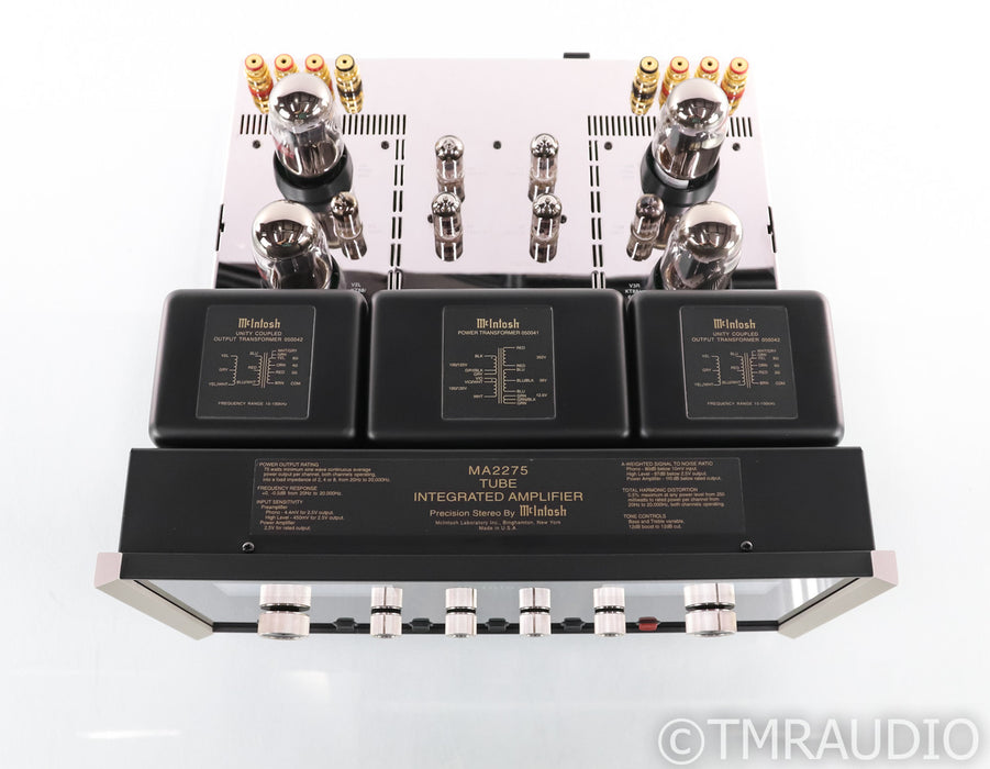 McIntosh MA2275 Stereo Tube Integrated Amplifier; MA-2275; MM Phono; Remote