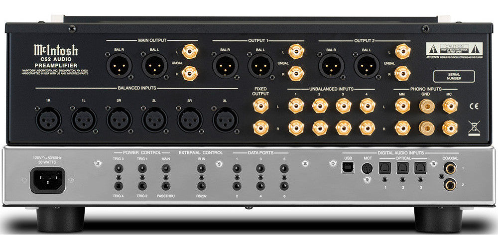 McIntosh C52 Stereo Preamplifier; C-52 (New)