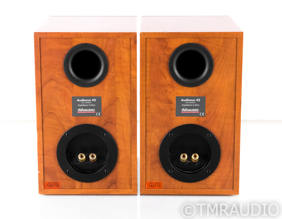 Dynaudio Audience 42 Bookshelf Speakers; Cherry Pair