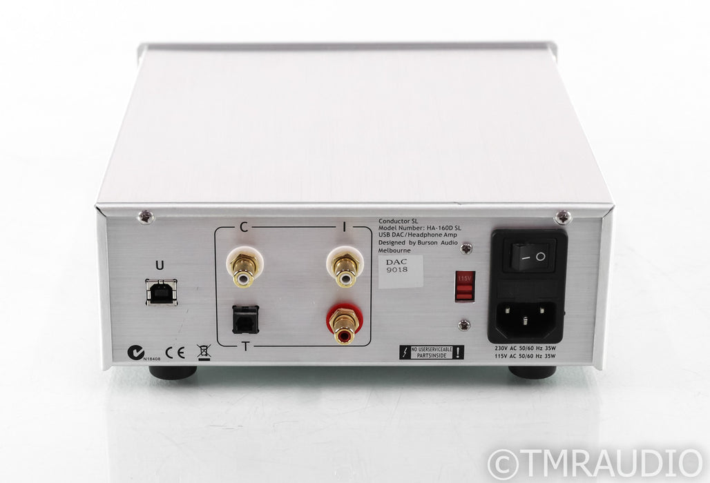 Burson Conductor SL Headphone Amplifier; DAC 9018; HA-160D SL