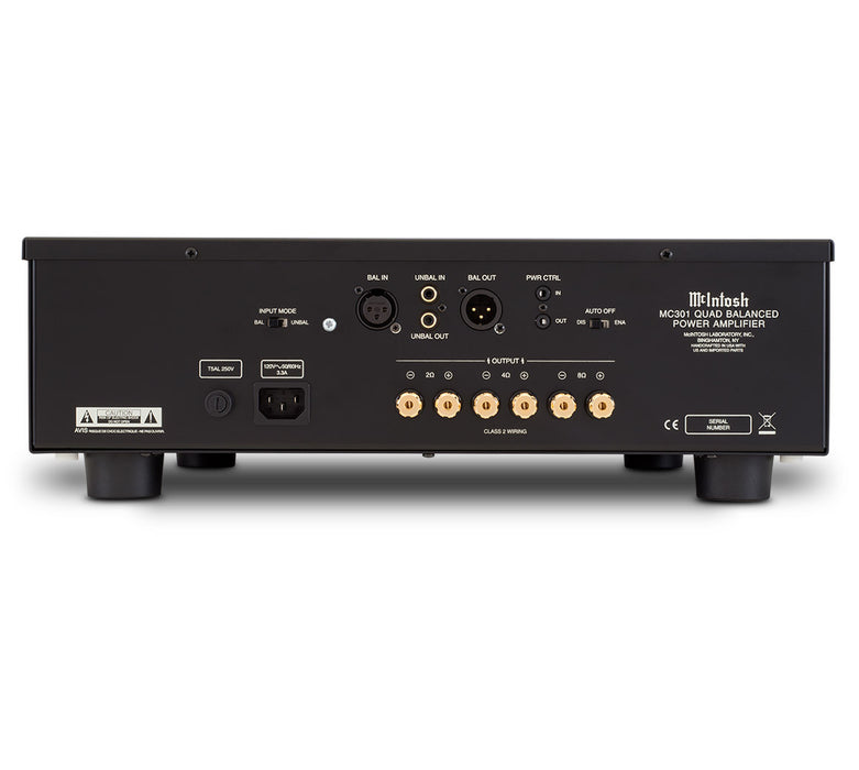 McIntosh MC301 Mono Power Amplifier; Single; MC-301 (New)