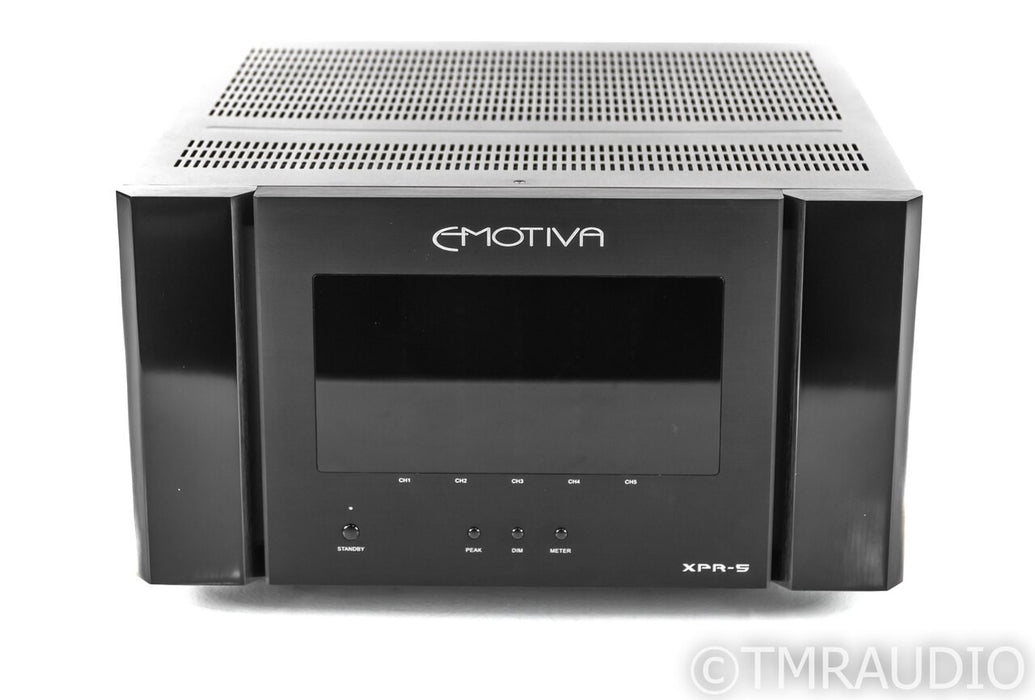 Emotiva XPR-5 Five Channel Power Amplifier; XPR5; AS-IS (Protection Mode)