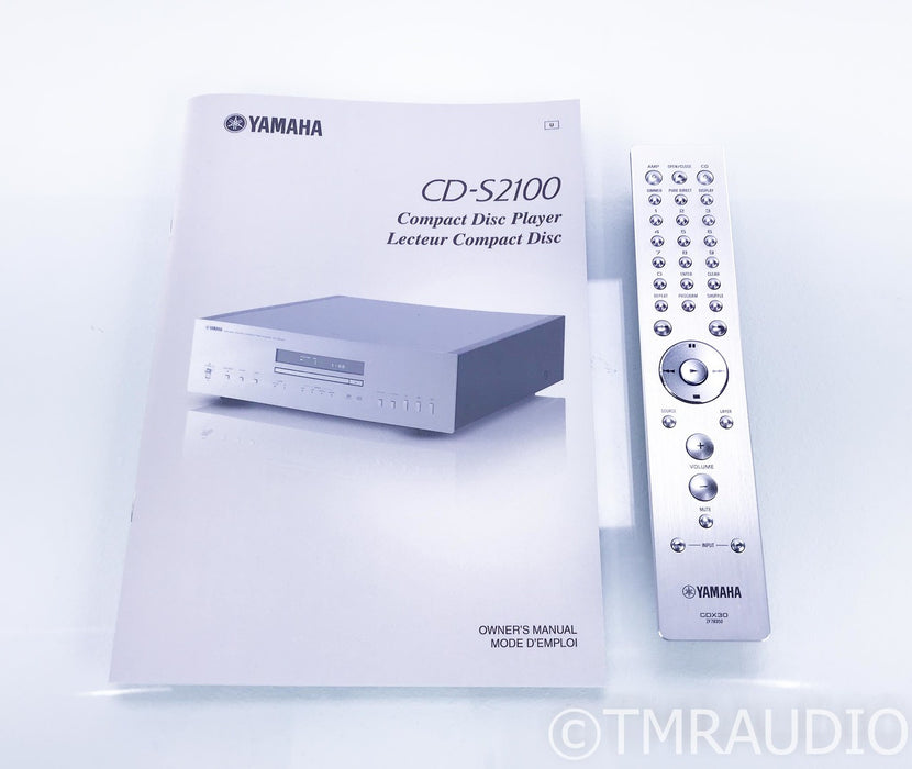Yamaha CD-S2100 CD / SACD Player; Remote