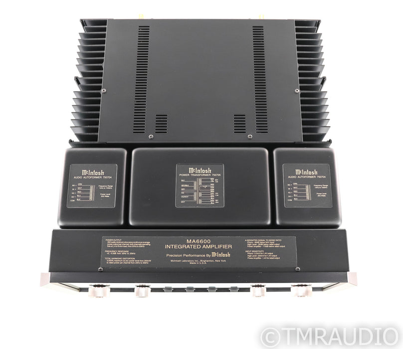 McIntosh MA6600 Stereo Integrated Amplifier; MA-6600 (No Remote)