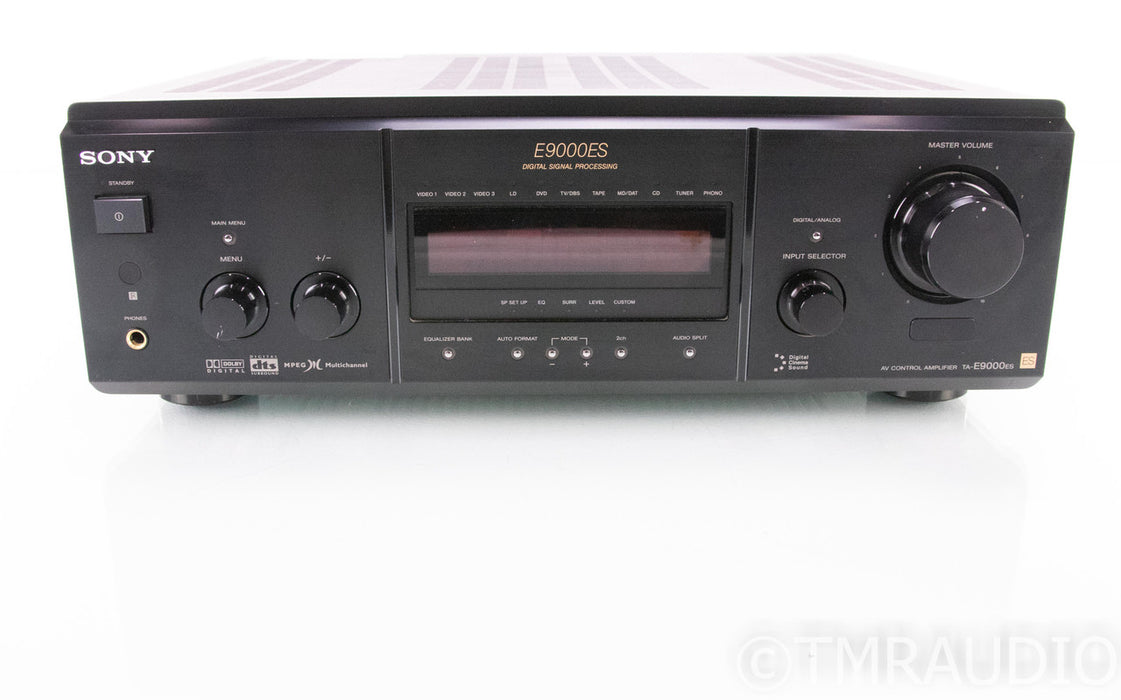 Sony TA-E9000ES 5.1 Channel Home Theater Processor; Preamplifier; Remote