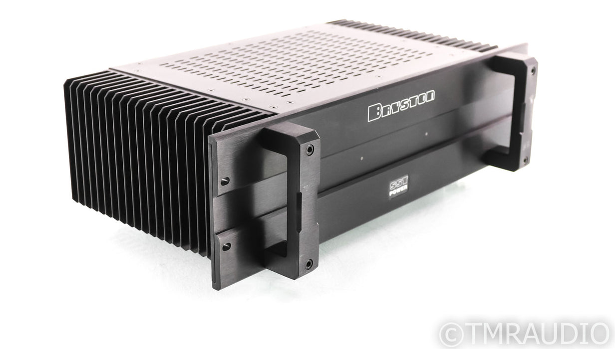 Bryston 3B SST Stereo Power Amplifier; Black; 3BSST; 19"