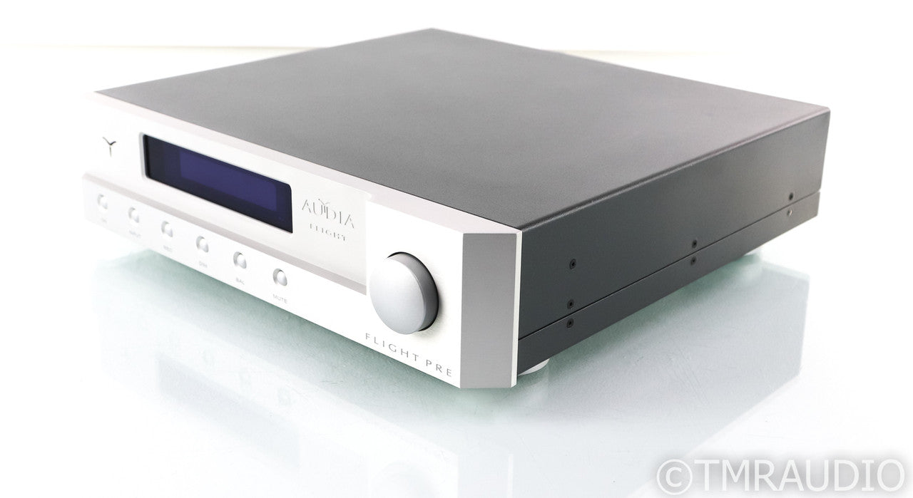 Audia Flight Pre Stereo Preamplifier; Silver; Remote