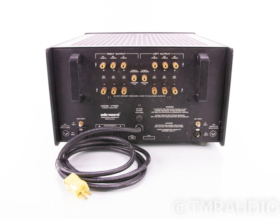 Audio Research VT200 Vintage Stereo Tube Power Amplifier