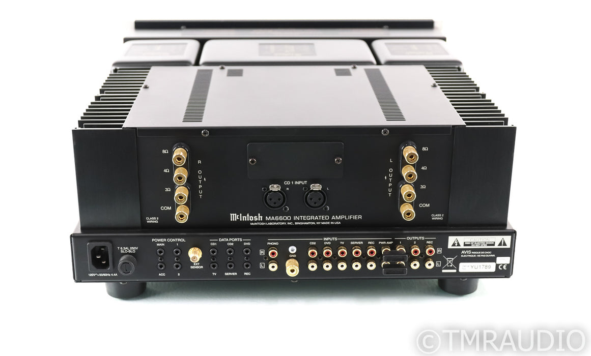 McIntosh MA6600 Stereo Integrated Amplifier; MA-6600 (No Remote)
