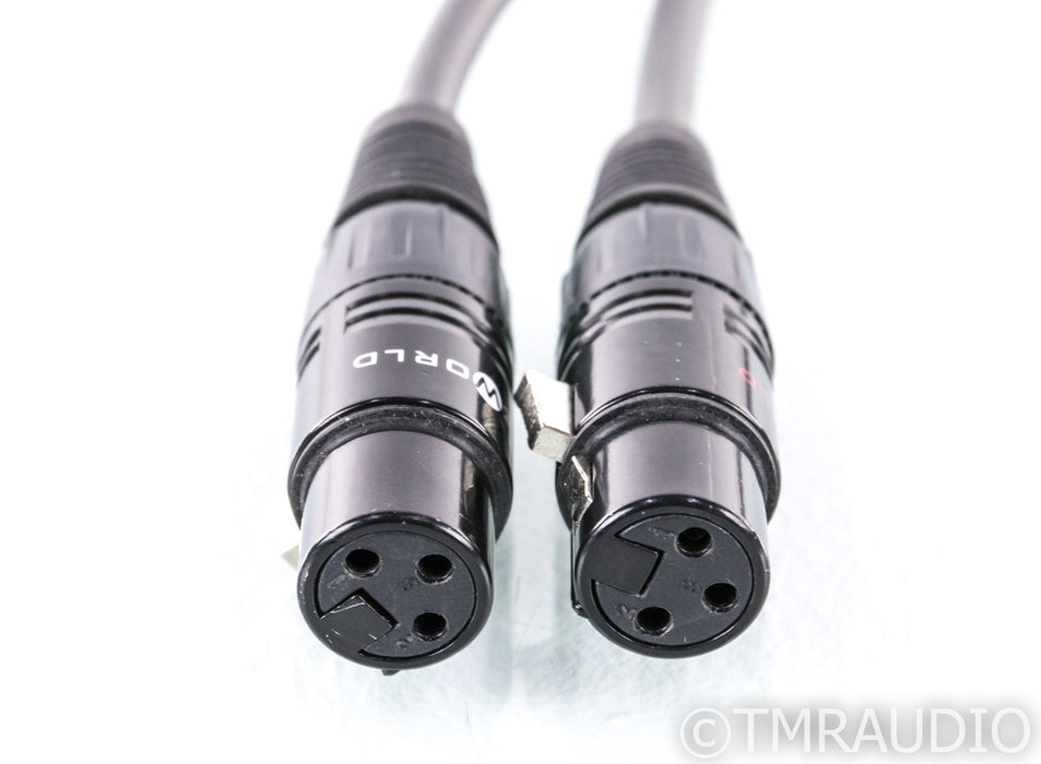 WireWorld Equinox 8 XLR Cables; 1m Pair Balanced Interconnects