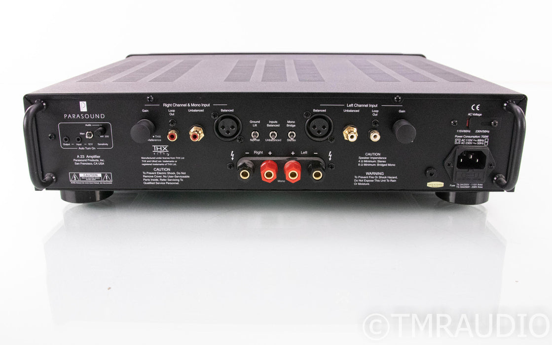 Parasound Halo A23 Stereo Power Amplifier; A-23
