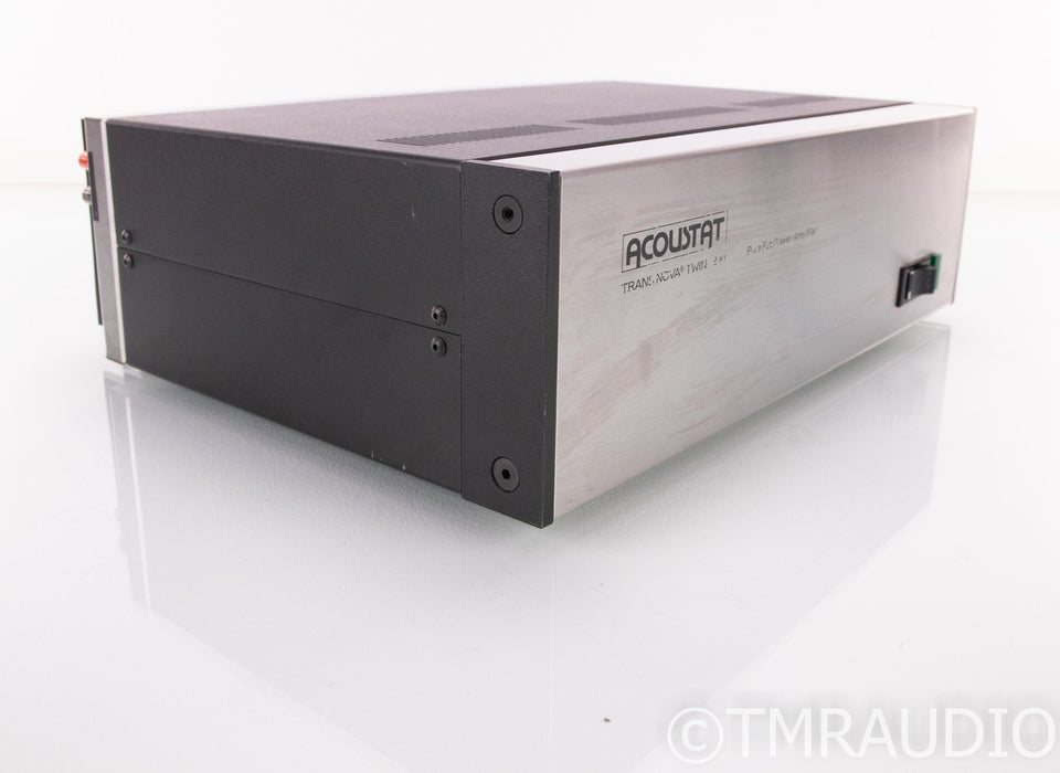 Acoustat TransNova Twin 200 Stereo Power Amplifier; TNT 200