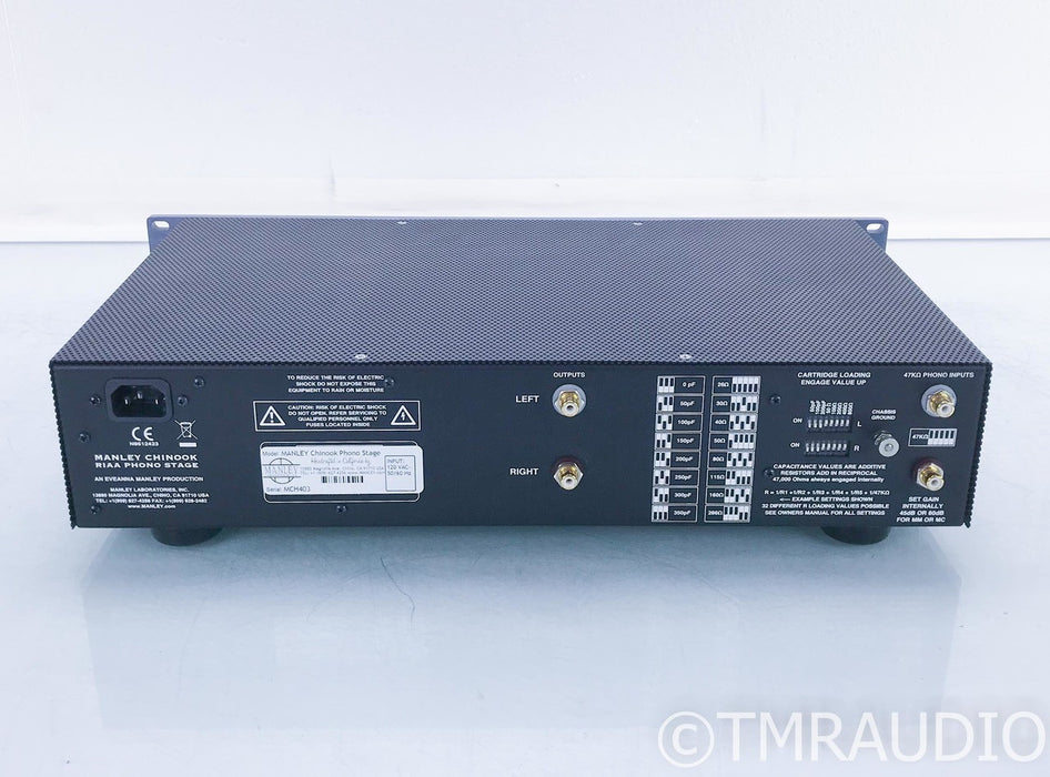 Manley Labs Chinook MM / MC Tube Phono Preamplifier