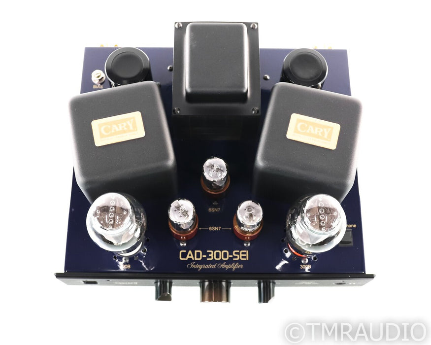 Cary CAD-300 SEI Stereo Tube Integrated Amplifier; CAD300SEI; Remote; New Tubes