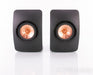 KEF LS50 Bookshelf Speakers; Black Pair; LS-50