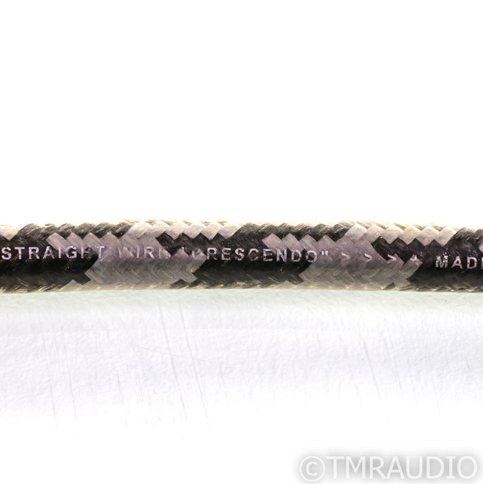 Straightwire Crescendo XLR Cables; 2m Pair Balanced Interconnects