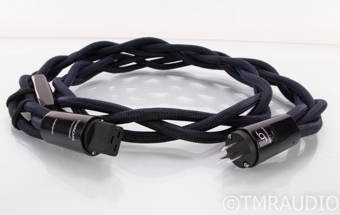 AudioQuest Hurricane High Current 20A Power Cable; 2m AC Cord; 72v DBS