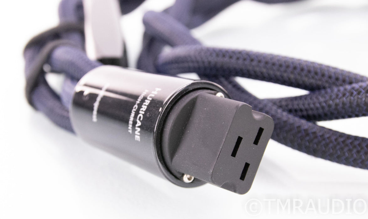 AudioQuest Hurricane High Current 20A Power Cable; 2m AC Cord; 72v DBS