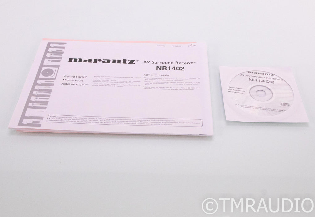 Marantz NR1402 5.1 Channel Home Theater Receiver; NR-1402 (No Remote)