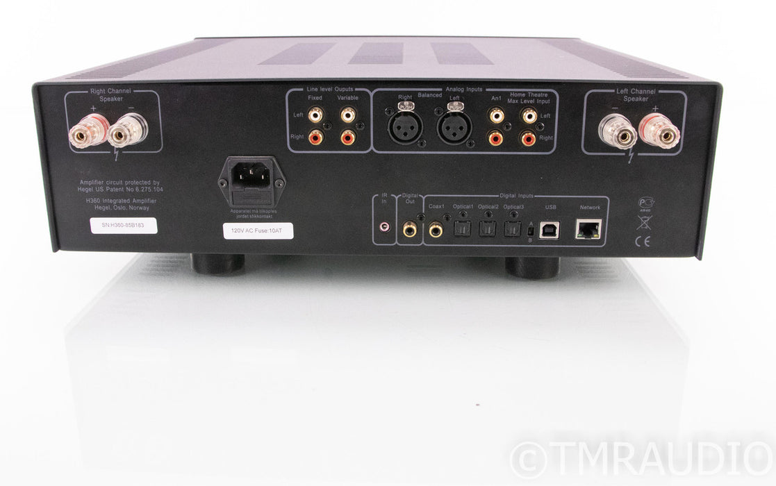 Hegel H360 Stereo Integrated Amplifier; H-360; Remote