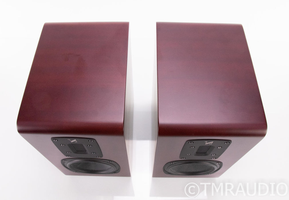 QUAD S-2 Bookshelf Speakers; Sapele Mahogany Pair; S2