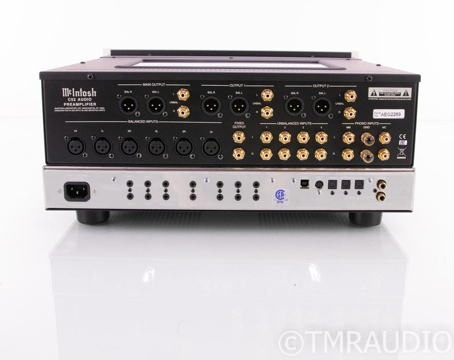 McIntosh C52 Stereo Preamplifier; Remote; MM / MC Phono