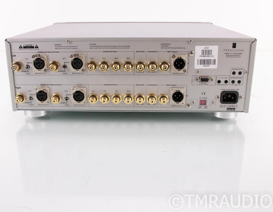 Parasound Halo JC2 Stereo Preamplifier; JC-2; Remote (1/7)