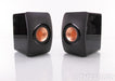 KEF LS50 Bookshelf Speakers; Black Pair; LS-50