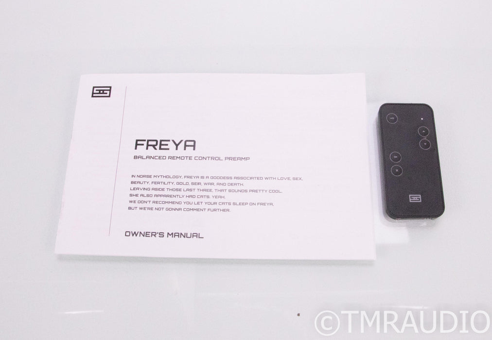 Schiit Freya Stereo Tube Hybrid Preamplifier; Remote