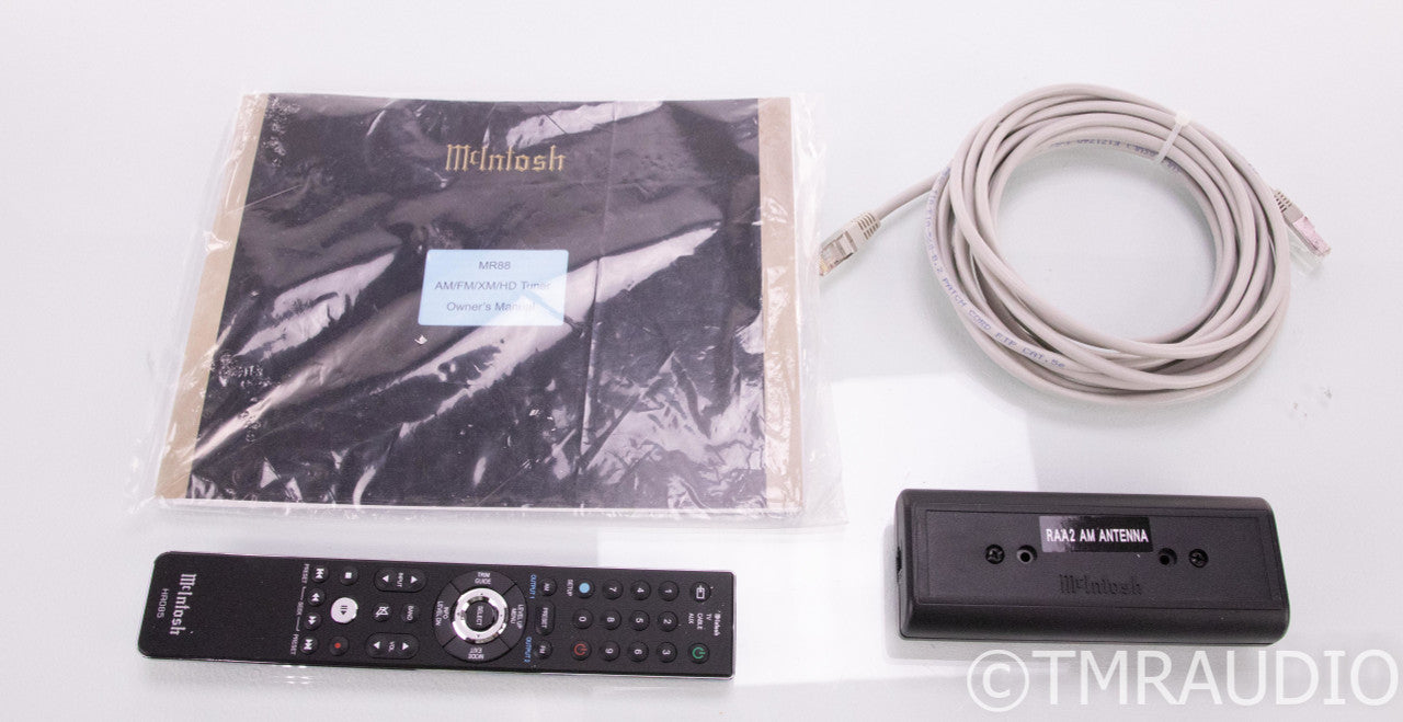 McIntosh MR88 Stereo AM / FM / XM Digital Tuner; MR-88; Remote