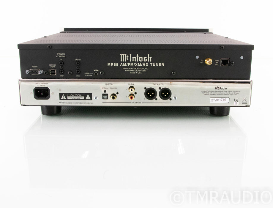 McIntosh MR88 Stereo AM / FM / XM Digital Tuner; MR-88; Remote