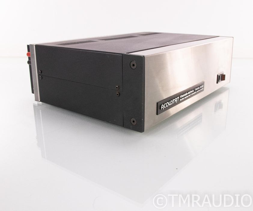 Acoustat Trans-Nova Twin 200 Stereo Power Amplifier; TNT-200
