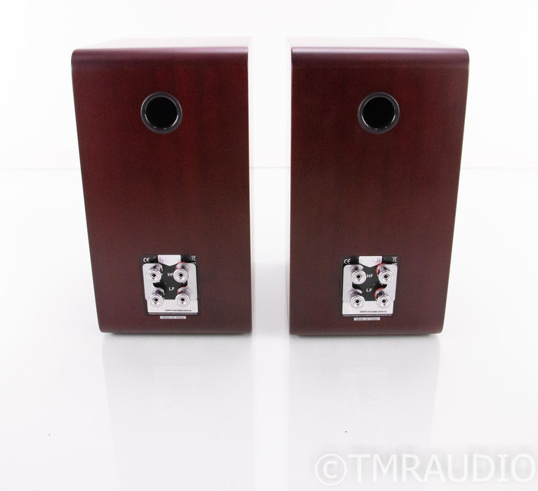 QUAD S-2 Bookshelf Speakers; Sapele Mahogany Pair; S2