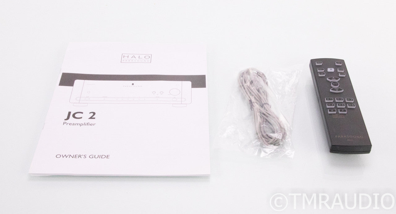 Parasound Halo JC2 Stereo Preamplifier; JC-2; Remote (1/7)