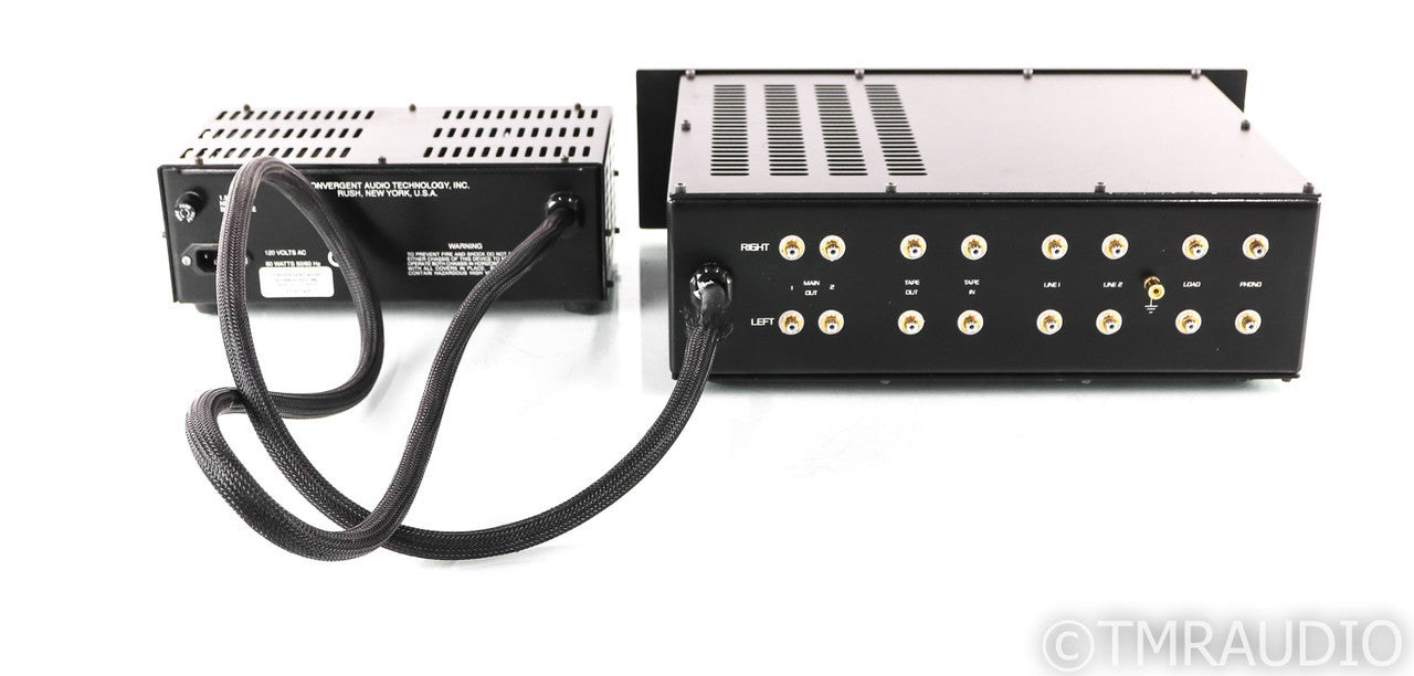 Convergent Audio SL1 Ultimate Stereo Tube Preamplifier; SL-1; CAT; Black