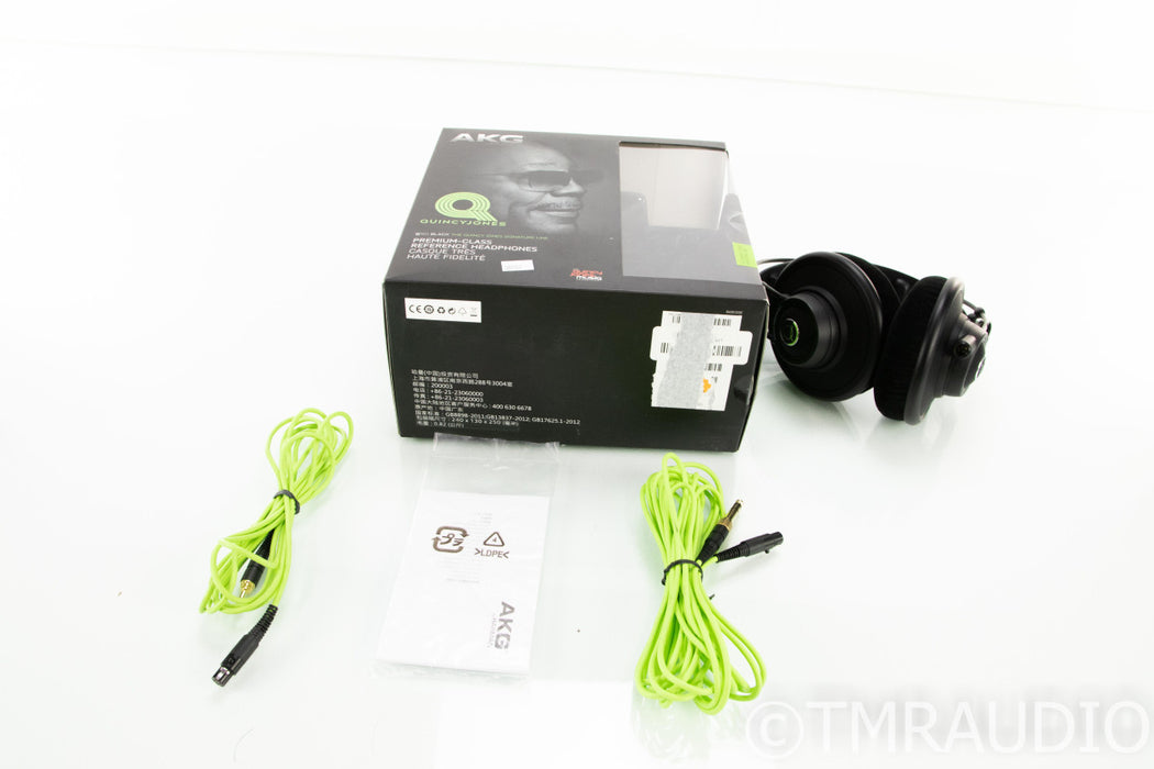 AKG Q701 Semi Open Back Dynamic Headphones; Black Pair