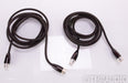 Audioquest Mackenzie XLR Cables; 3m Pair Balanced Interconnects; 72v DBS