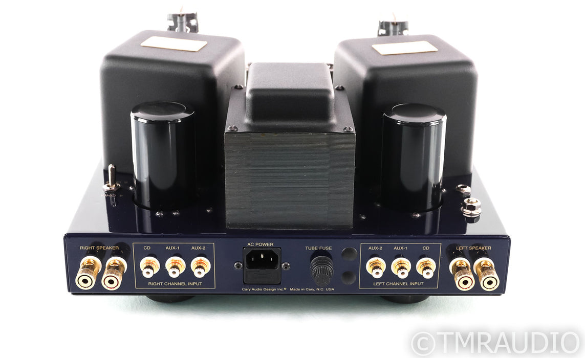 Cary CAD-300 SEI Stereo Tube Integrated Amplifier; CAD300SEI; Remote; New Tubes