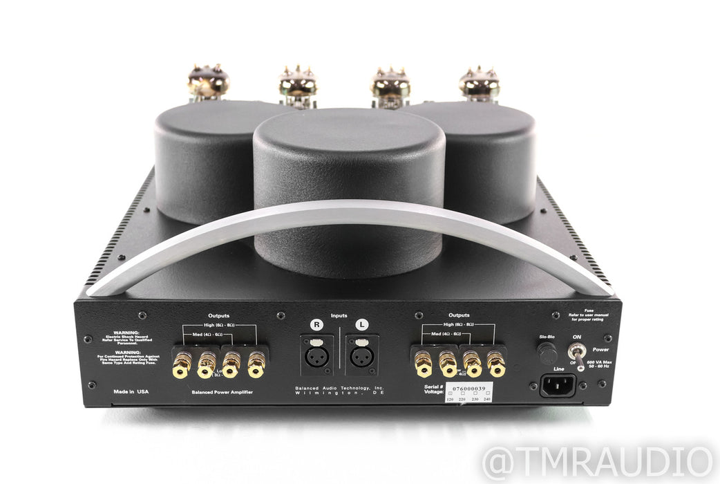 Balanced Audio Technology VK-76SE Stereo Tube Power Amplifier; VK76SE; Silver