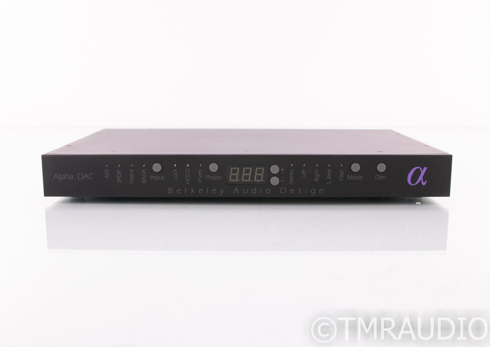 Berkeley Alpha DAC Series 2; D/A Converter; Remote