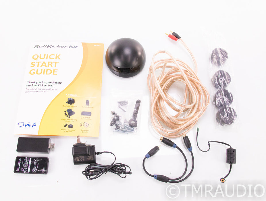 Guitammer Buttkicker Silent Subwoofer Kit; Sub w/ Wireless Capable Amplifier