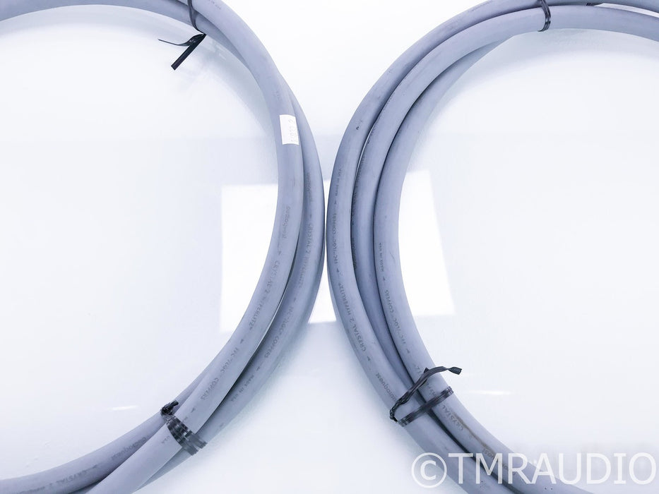 Audioquest Crystal 2 Speaker Cables; 3m Pair