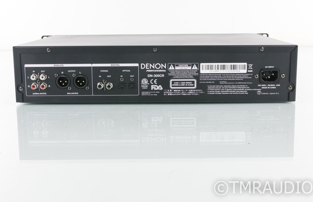 Denon DN-300CR CD Recorder; DN300CR; Remote